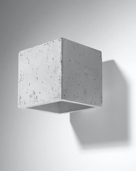 Kinkiet QUAD beton -10% z kodem: SOL10