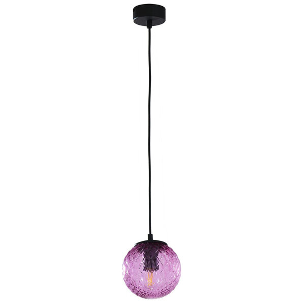 Lampa sufitowa różowa kula 1xG9 ø14cm CADIX 6338